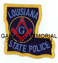 LOUISIANA,LOUISIANA STATE POLICE MASONIC 1